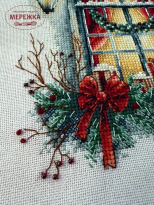 Фото Набір для вишивання хрестиком ЛЕЛЯ Світло Різдва ЛВ-166