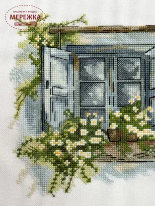 Фото Набір для вишивання хрестиком ЛЕЛЯ Бабусино вікно ЛВ-168
