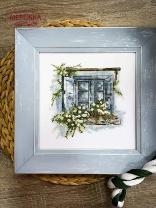 Фото Набір для вишивання хрестиком ЛЕЛЯ Бабусино вікно ЛВ-168