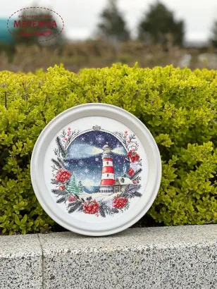 Фото Набір для вишивання хрестиком Kingdom of Handmade Зимовий маяк LH-02