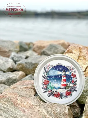 Фото Набір для вишивання хрестиком Kingdom of Handmade Зимовий маяк LH-02