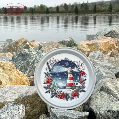 Фото Набір для вишивання хрестиком Kingdom of Handmade Зимовий маяк LH-02