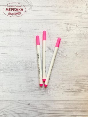 Фото маркер для тканини рожевий