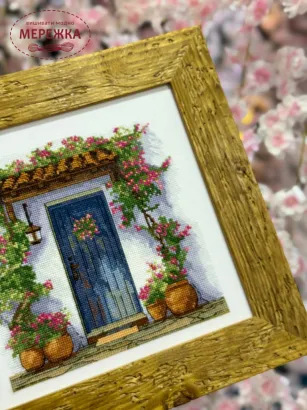 Фото Набір для вишивання хрестиком ЛЕЛЯ Обійми бугенвілії ЛВ-172