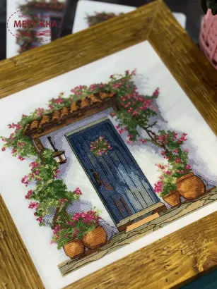 Фото Набір для вишивання хрестиком ЛЕЛЯ Обійми бугенвілії ЛВ-172