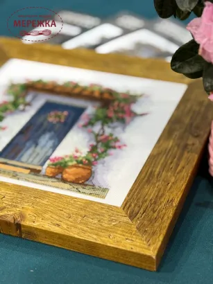 Фото Набір для вишивання хрестиком ЛЕЛЯ Обійми бугенвілії ЛВ-172