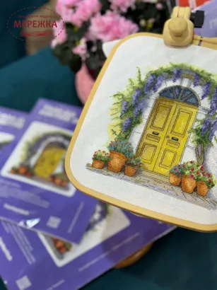 Фото Набір для вишивання хрестиком ЛЕЛЯ Там де квітне весна ЛВ-173