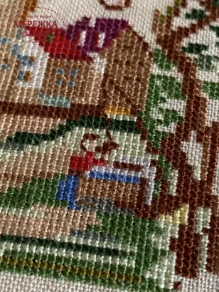 Фото Reflets de Soie Схема Angele Jollivet 1892