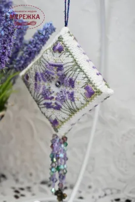 Фото Вікторія Попович Набір для вишивання Lavender time (Лавандова мить) VP-061
