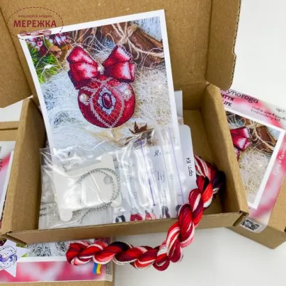 Фото Набір для вишивання хрестиком Сузір'я Єдинорога Іскра життя (прозора з гнучкого пластика з підвісом) К4 гн