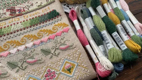 Фото Вікторія Попович Схема Vita Sampler (Семплер життя)+пак бісеру та ниток (original) VP-023