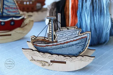 Фото Набір для вишивання хрестиком Фрузелок Яхта 1512