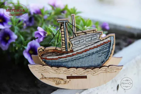 Фото Набір для вишивання хрестиком Фрузелок Яхта 1512