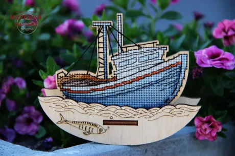 Фото Набір для вишивання хрестиком Фрузелок Яхта 1512