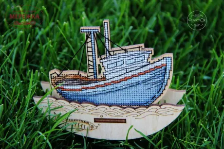 Фото Набір для вишивання хрестиком Фрузелок Яхта 1512