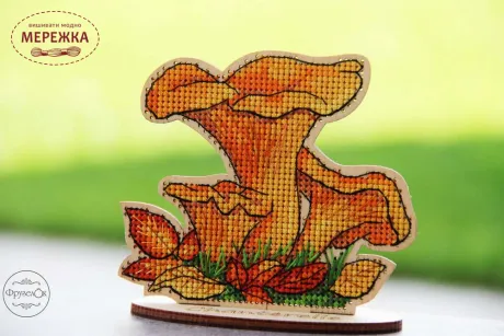 Фото Набір для вишивання хрестиком Фрузелок Лисички 1422