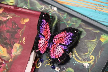 Фото Набір для вишивання хрестиком Фрузелок Метелик 4007