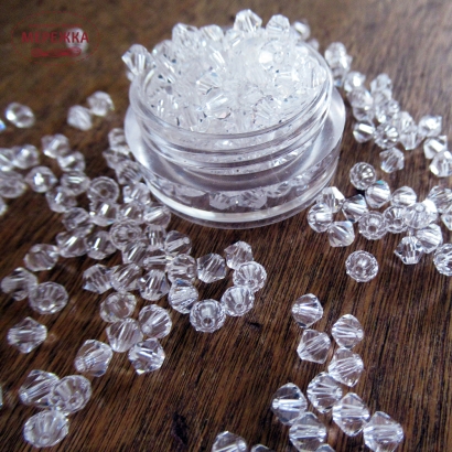 Фото SJ Designs Swarovski Bicone crystal 4 mm Clear