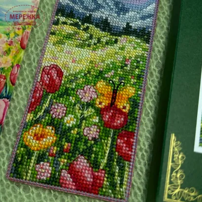 Фото Набір для вишивання хрестиком Kingdom of Handmade Закладка Магія природи BMU-02