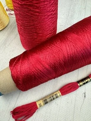 Фото Італія Mullberry 2/40 100% шовк для вишивання, 309