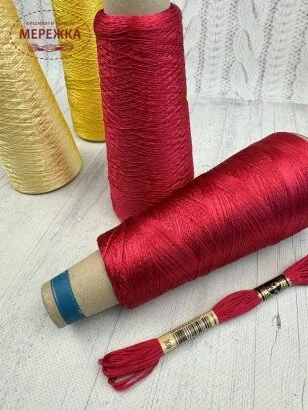 Фото Італія Mullberry 2/40 100% шовк для вишивання, 309