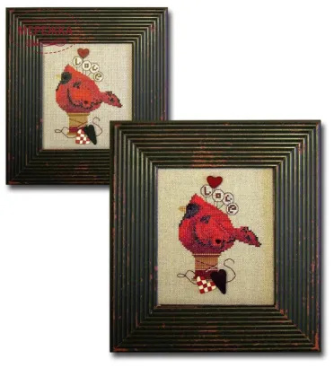 Схема для вишивання Just Another Button Lovebird CH1001 фото