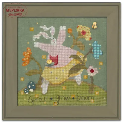 Схема для вишивання Just Another Button Sprout Grow Bloom ATH1020 фото