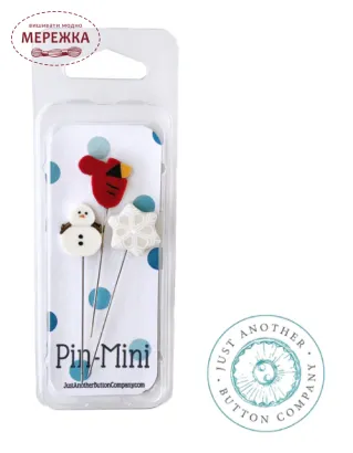 Рахункові голки (піни) Just Another Button Snow Seasons jpm483 фото