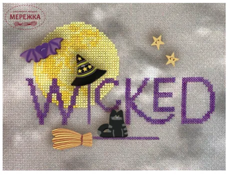 Схема для вишивання Just Another Button Wicked Stitch 10583 фото