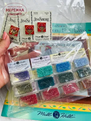 Cхема для вишивання JimShore Awaken the Day + бісер фото