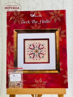 Схема для вишивання Just Nan Deck The Halls фото