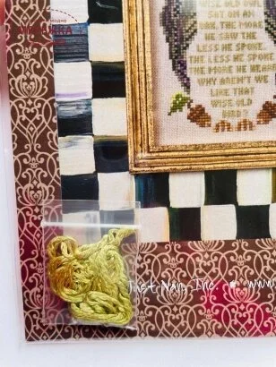 Фото JustNan схема для вишивання Wise Old Owl JN255