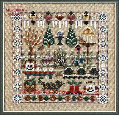 Схема для вишивання Just Nan Frosty Hopes JN126R фото