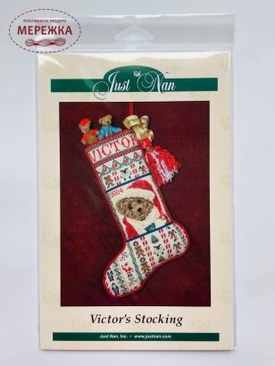 Фото Схема для вишивання Just Nan Victor's Stocking