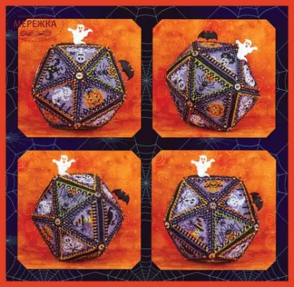 Фото Схема JN343 20 Haunted Windows Pentagon Ball (Limited Printing Edition)