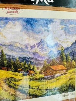 Фото Набір для вишивання хрестиком Merejka Долина Шамони К-244