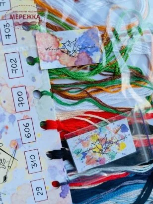 Фото Набір для вишивання "Барвінок" КБ104