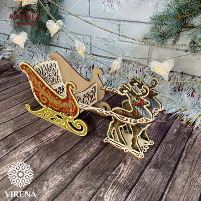 Фото кошик для смаколиків для вишивання бісером КДС_301