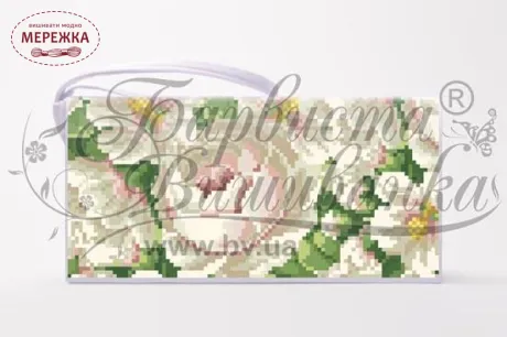 клатч бісером КЛ190 Троянди