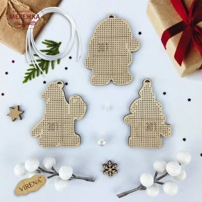 Фото VIRENA комплект новорічних іграшок КНІ_214