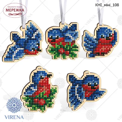 Фото набір іграшок з Пташками