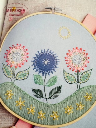 Фото LeisureArts Книга Hoop Embroidery GMC45909