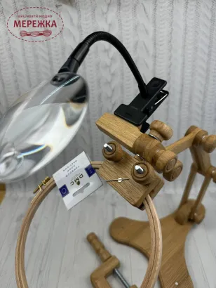 Фото Тримач для п'ялець, Компактний, колір дуб