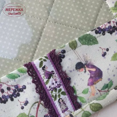 Фото Конверт для рукоділля JustCraft Горобинові ельфи 27*32 см.