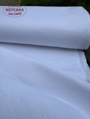 Фото полотно біле Кроше-2