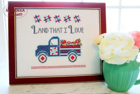 Фото Flamingo Toes Схема Land that I Love