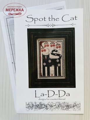 Схема для вишивання La-D-Da Spot the Cat фото