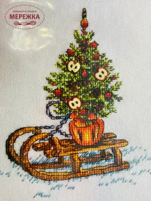 Фотографія Набір для вишивання хрестиком ЛЕЛЯ Свято наближається 