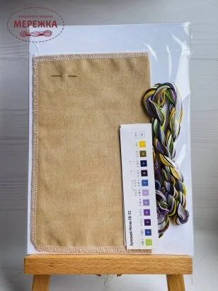 Фото Набір для вишивання хрестиком ЛЕЛЯ Бузковий мотив ЛВ-112