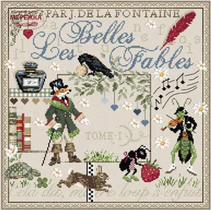 Фото Madame la Fee Схема Les Belles Fables 189